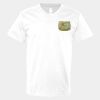 V-Neck Heavy Cotton 100% T-Shirt Thumbnail