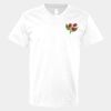 V-Neck Heavy Cotton 100% T-Shirt Thumbnail