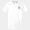V-Neck Heavy Cotton 100% T-Shirt Thumbnail