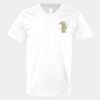 V-Neck Heavy Cotton 100% T-Shirt Thumbnail