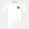 V-Neck Heavy Cotton 100% T-Shirt Thumbnail