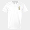V-Neck Heavy Cotton 100% T-Shirt Thumbnail