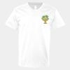 V-Neck Heavy Cotton 100% T-Shirt Thumbnail