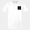 V-Neck Heavy Cotton 100% T-Shirt Thumbnail