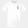 V-Neck Heavy Cotton 100% T-Shirt Thumbnail
