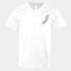V-Neck Heavy Cotton 100% T-Shirt Thumbnail