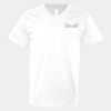 V-Neck Heavy Cotton 100% T-Shirt Thumbnail