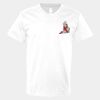 V-Neck Heavy Cotton 100% T-Shirt Thumbnail