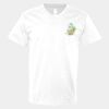 V-Neck Heavy Cotton 100% T-Shirt Thumbnail
