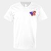 V-Neck Heavy Cotton 100% T-Shirt Thumbnail
