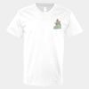 V-Neck Heavy Cotton 100% T-Shirt Thumbnail