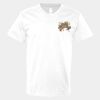 V-Neck Heavy Cotton 100% T-Shirt Thumbnail