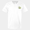 V-Neck Heavy Cotton 100% T-Shirt Thumbnail