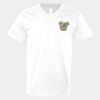 V-Neck Heavy Cotton 100% T-Shirt Thumbnail