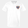 V-Neck Heavy Cotton 100% T-Shirt Thumbnail