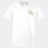 V-Neck Heavy Cotton 100% T-Shirt Thumbnail