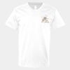 V-Neck Heavy Cotton 100% T-Shirt Thumbnail