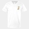 V-Neck Heavy Cotton 100% T-Shirt Thumbnail