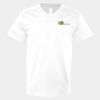 V-Neck Heavy Cotton 100% T-Shirt Thumbnail