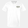 V-Neck Heavy Cotton 100% T-Shirt Thumbnail