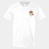 V-Neck Heavy Cotton 100% T-Shirt Thumbnail