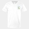 V-Neck Heavy Cotton 100% T-Shirt Thumbnail