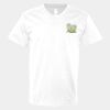 V-Neck Heavy Cotton 100% T-Shirt Thumbnail