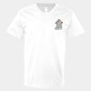 V-Neck Heavy Cotton 100% T-Shirt Thumbnail