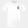 V-Neck Heavy Cotton 100% T-Shirt Thumbnail