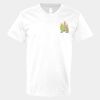 V-Neck Heavy Cotton 100% T-Shirt Thumbnail