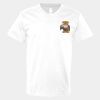 V-Neck Heavy Cotton 100% T-Shirt Thumbnail