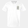 V-Neck Heavy Cotton 100% T-Shirt Thumbnail