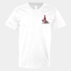 V-Neck Heavy Cotton 100% T-Shirt Thumbnail