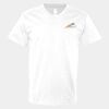 V-Neck Heavy Cotton 100% T-Shirt Thumbnail