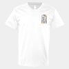V-Neck Heavy Cotton 100% T-Shirt Thumbnail