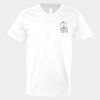 V-Neck Heavy Cotton 100% T-Shirt Thumbnail