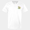 V-Neck Heavy Cotton 100% T-Shirt Thumbnail