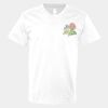 V-Neck Heavy Cotton 100% T-Shirt Thumbnail