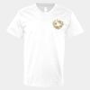 V-Neck Heavy Cotton 100% T-Shirt Thumbnail