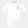 V-Neck Heavy Cotton 100% T-Shirt Thumbnail