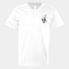 V-Neck Heavy Cotton 100% T-Shirt Thumbnail