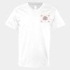 V-Neck Heavy Cotton 100% T-Shirt Thumbnail