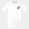 V-Neck Heavy Cotton 100% T-Shirt Thumbnail