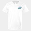 V-Neck Heavy Cotton 100% T-Shirt Thumbnail