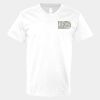 V-Neck Heavy Cotton 100% T-Shirt Thumbnail