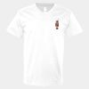 V-Neck Heavy Cotton 100% T-Shirt Thumbnail