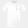V-Neck Heavy Cotton 100% T-Shirt Thumbnail