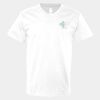 V-Neck Heavy Cotton 100% T-Shirt Thumbnail