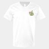 V-Neck Heavy Cotton 100% T-Shirt Thumbnail