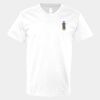 V-Neck Heavy Cotton 100% T-Shirt Thumbnail
